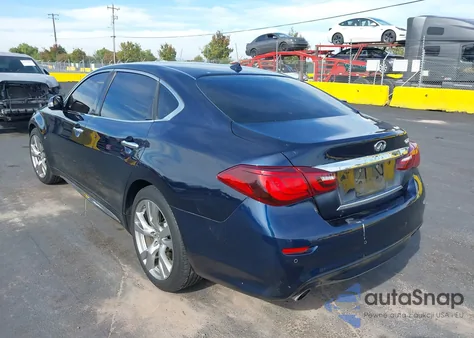 2015 Infiniti Q70L 3.7 z USA, uszkodzony, nr VIN JN1BY1PP7FM600464